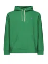 Ralph Lauren Logo Hoodie In Green