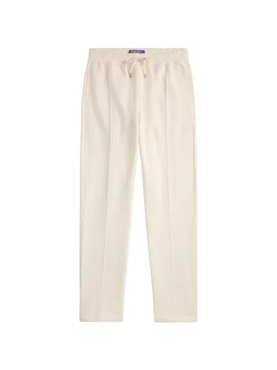 Ralph Lauren Logo Jogger Trousers In Gold