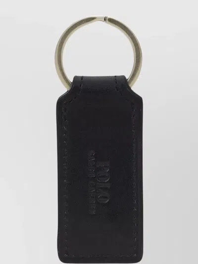 Ralph Lauren Logo Key Ring Metal Rectangle
