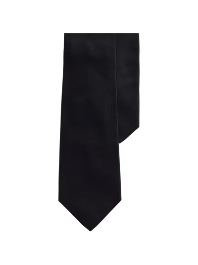 Ralph Lauren Logo-label Tie In Black
