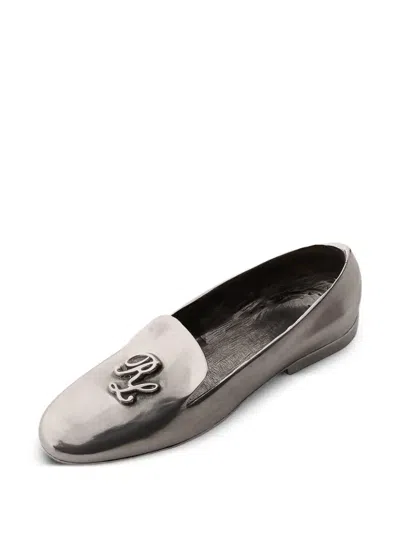 Ralph Lauren Loafer Desk Object In Pewter In Gray