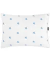 Ralph Lauren Logo Medium Density Down Alternative Pillow, King In White