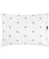 Ralph Lauren Logo Medium Density Down Alternative Pillow, King In White