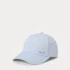 Polo Ralph Lauren Logo Mesh-panel Cap In Oxford Blue