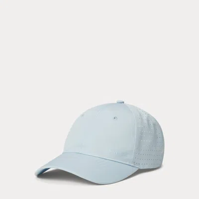 Polo Ralph Lauren Logo Mesh-panel Twill Cap In Oxford Blue