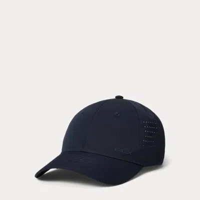 Polo Ralph Lauren Logo Mesh-panel Twill Cap In Refined Navy