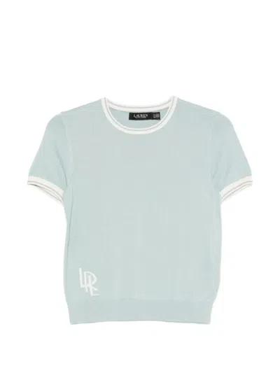Ralph Lauren Logo-motif Short-sleeve T-shirt In Blue