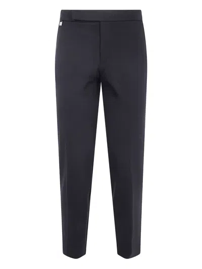 Ralph Lauren Logo-plaque Trousers In Black