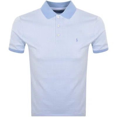 Ralph Lauren Logo Polo T Shirt Blue