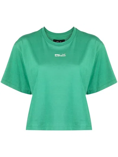 Ralph Lauren T-shirt Mit Logo-print In Green