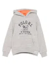 Polo Ralph Lauren Logo-print Hoodie In 灰色