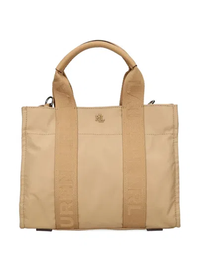 Ralph Lauren Logo-print Tote Bag In Neutrals
