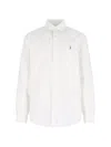 Ralph Lauren Logo Shirt In White