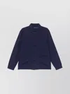 Ralph Lauren Logo Shirt With Pockets And Collar In Blue