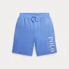 Polo Ralph Lauren Kids' Logo Spa Terry Short In Blue