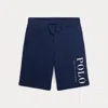 Polo Ralph Lauren Kids' Logo Spa Terry Short In Navy
