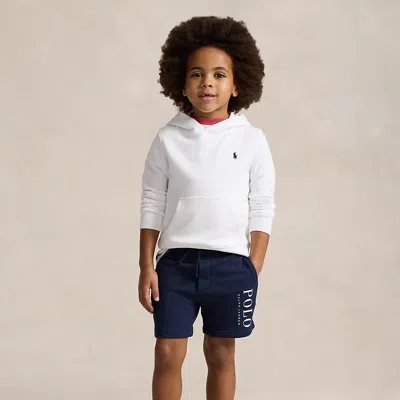 Polo Ralph Lauren Kids' Logo Spa Terry Short In White