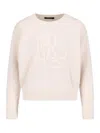 Ralph Lauren Riednee Long Sleeves Pullover In White