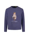 Ralph Lauren Logo Sweatshirt In Purple