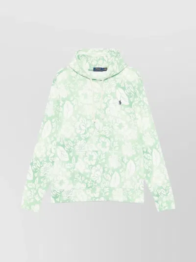 Ralph Lauren Logo Sweatshirt Floral Print
