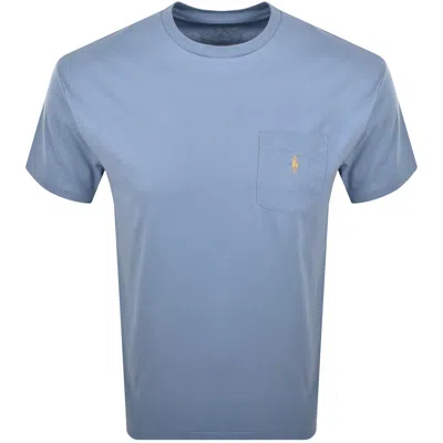 Ralph Lauren Logo T Shirt Blue