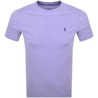 Ralph Lauren Logo T Shirt Lavender