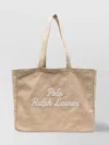Ralph Lauren Logo Tote Bag With Dual Top Handles