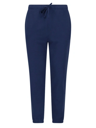 Ralph Lauren Logo Track Pants In Cruise Navy