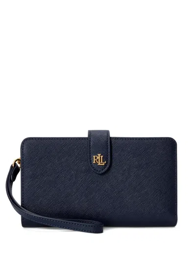 Ralph Lauren Logo Wallet In Blue