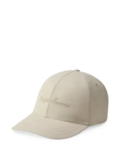 Ralph Lauren Logo-embroidered Baseball Cap In Neutral