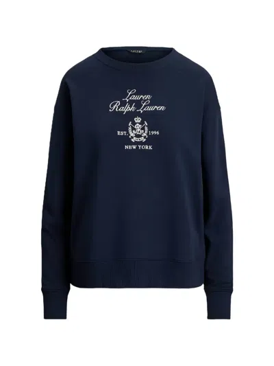 Ralph Lauren Logo-print Sweater In Blue