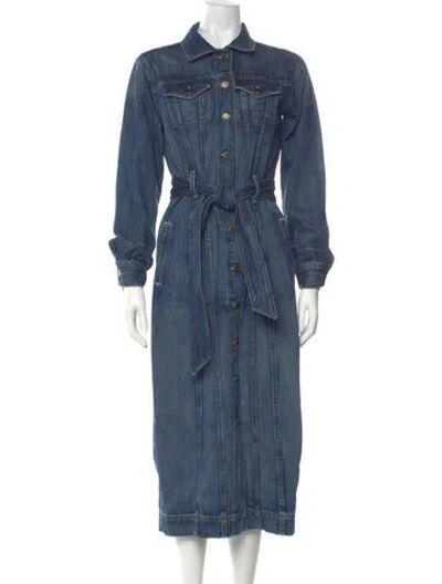 Pre-owned Ralph Lauren Long Dress In Blue