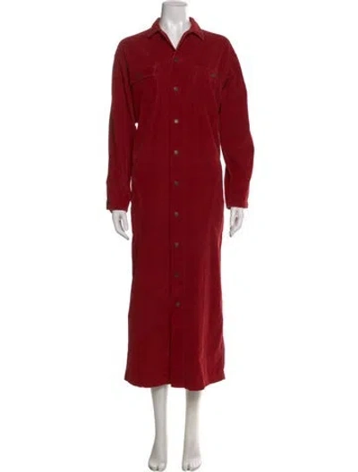 Pre-owned Ralph Lauren Long Dress In Red