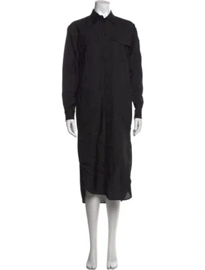Pre-owned Ralph Lauren Long Dress W/ Tags In Black