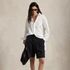 Ralph Lauren Long Pinstripe Hemp Short