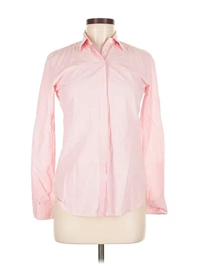Pre-owned Ralph Lauren Long Sleeve Button Down Shirt In Pink