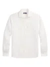 Ralph Lauren Long-sleeve Button-up Shirt In White