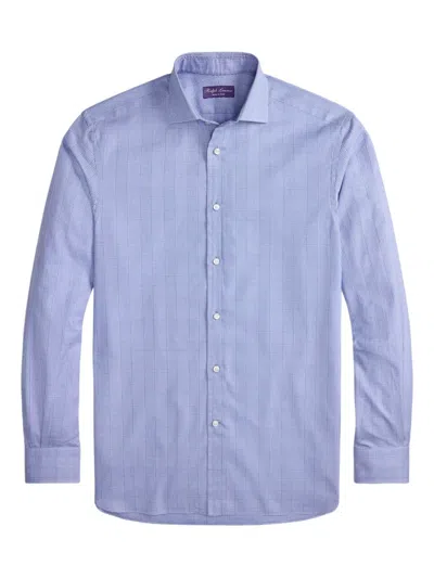 Ralph Lauren Long-sleeve Check Shirt In Blue
