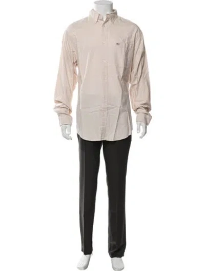 Pre-owned Ralph Lauren Long Sleeve Dress Shirt In Neutrals