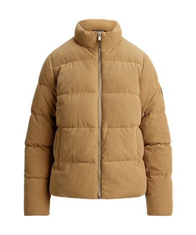 Ralph Lauren Long Sleeve Jacket In Brown