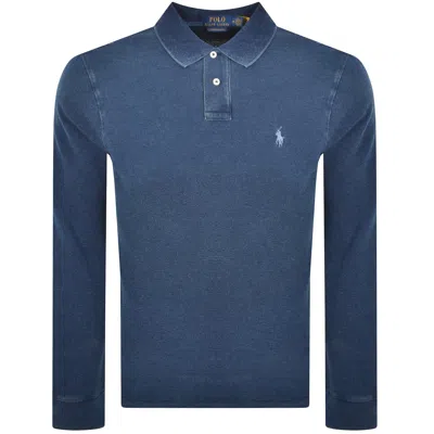 Ralph Lauren Long Sleeve Polo Indigo Blue