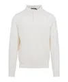 Ralph Lauren Silk-cotton Blend Sweater With Polo Collar