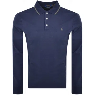 Polo Ralph Lauren Ralph Lauren Long Sleeve Polo T Shirt Navy
