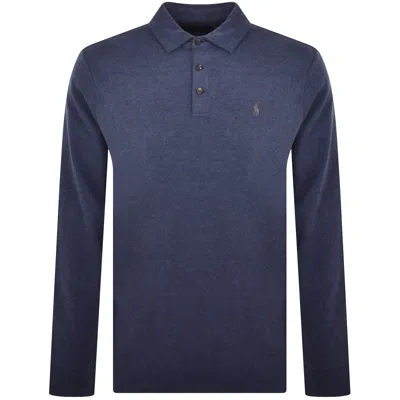 Polo Ralph Lauren Ralph Lauren Long Sleeve Polo T Shirt Navy