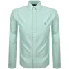 Ralph Lauren Long Sleeve Shirt Emerald Green In Green