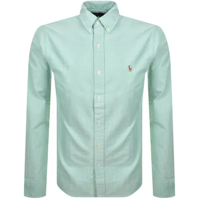 Ralph Lauren Long Sleeve Shirt Emerald Green