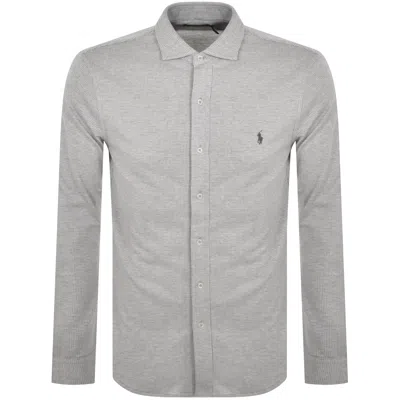 Ralph Lauren Long Sleeve Shirt Grey In Gray