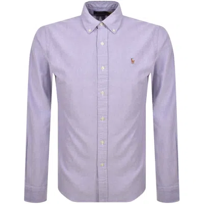 Ralph Lauren Long Sleeve Shirt Purple