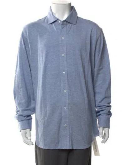 Pre-owned Ralph Lauren Long Sleeve Shirt W/ Tags In Blue
