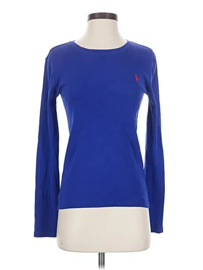 Pre-owned Ralph Lauren Long Sleeve T-shirt In Blue